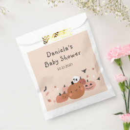 Sacolinha Chá de fraldas De Halloween De Boo Bonito