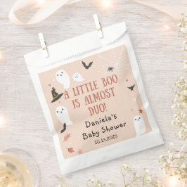 Sacolinha Chá de fraldas De Halloween De Boo Bonito