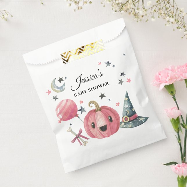 Sacolinha Chá de fraldas de Halloween Pequenas Bolsas Favorá (Selado)