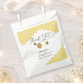 Sacolinha Chá de fraldas de Honeycomb de abelhas Bonitas