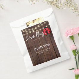 Sacolinha Chá de fraldas de Inseto Rustic Love