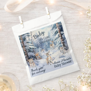 Sacolinha Chá de fraldas de Inverno para Bebês da Madeira