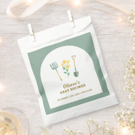 Sacolinha Chá de fraldas de Jardinagem Floral Boho Cultivado