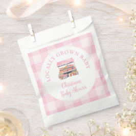 Sacolinha Chá de fraldas de Menina Cultivada Localmente