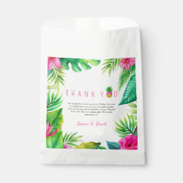 Sacolinha Chá de fraldas de Menina Rosa com Pacificadores da