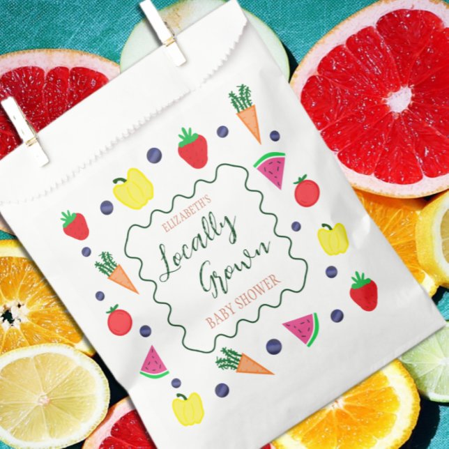 Sacolinha Chá de fraldas de mercado do agricultor com cresci (Criador carregado)