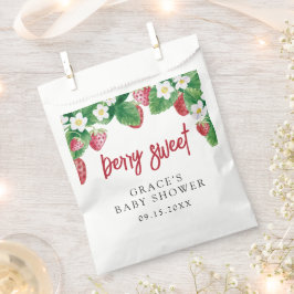 Sacolinha Chá de fraldas de Morango de Verão