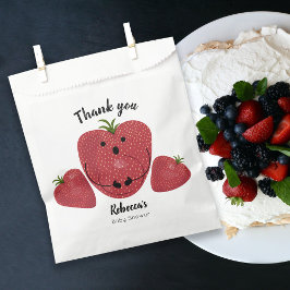 Sacolinha Chá de fraldas de morango doce