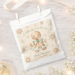 Sacolinha Chá de fraldas de Natal do Little Man