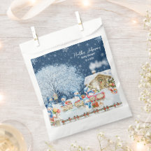 Chá de fraldas de Natal Snowmen