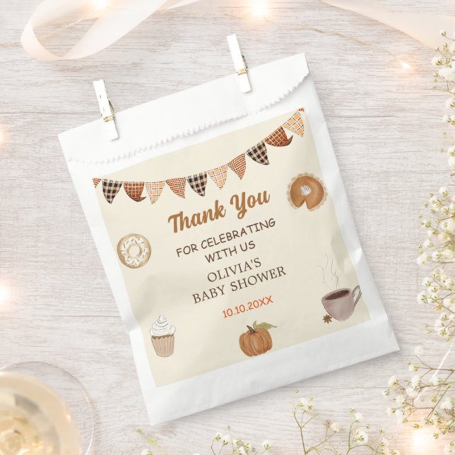 Sacolinha Chá de fraldas de outono de Bompkin (Cortado)