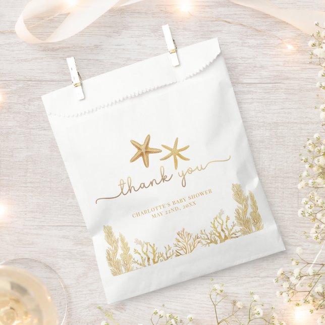 Sacolinha Chá de fraldas de Pérolas Pequenas do Oceano de Aq (Cortado)