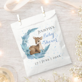 Sacolinha Chá de fraldas de poeira azul moderno Bambi