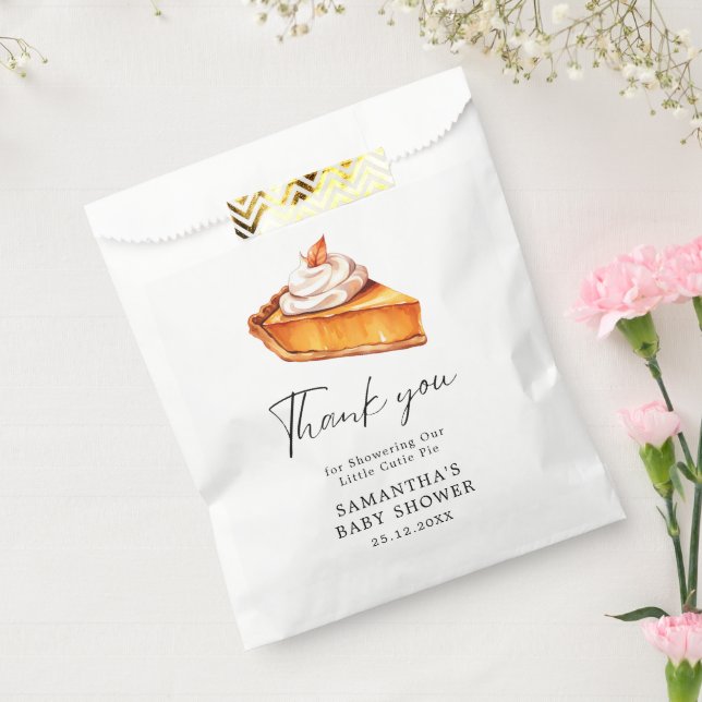 Sacolinha Chá de fraldas de queda de abóbora (Selado)