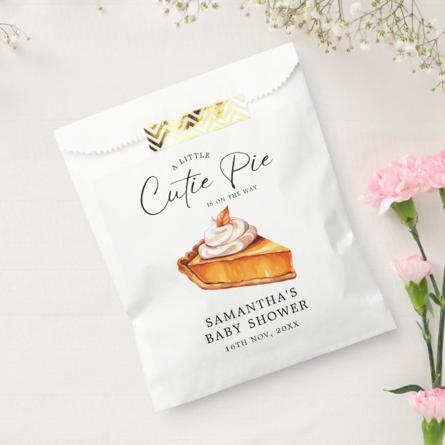 Sacolinha Chá de fraldas de queda de abóbora (Selado)