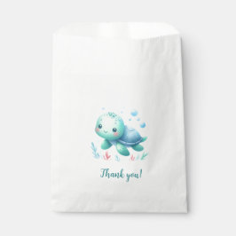 Sacolinha Chá de fraldas de tartaruga aquosa