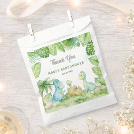 Sacolinha Chá de fraldas Dinossauro Obrigado