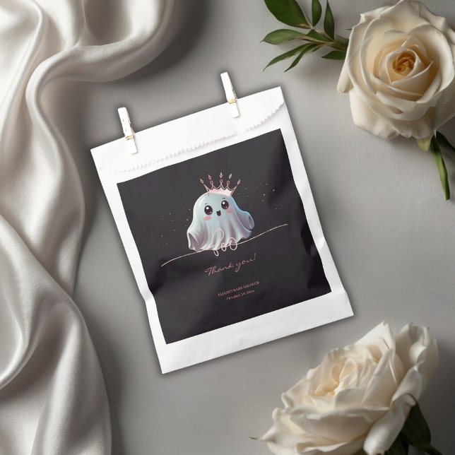 Sacolinha Chá de fraldas do Halloween Little Boo Fantasma (Criador carregado)