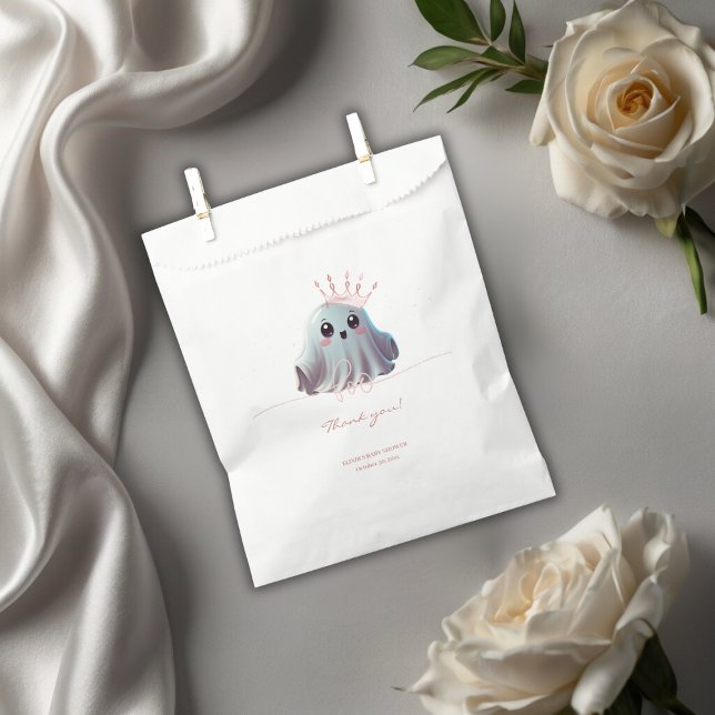 Sacolinha Chá de fraldas do Halloween Little Boo Fantasma (Criador carregado)