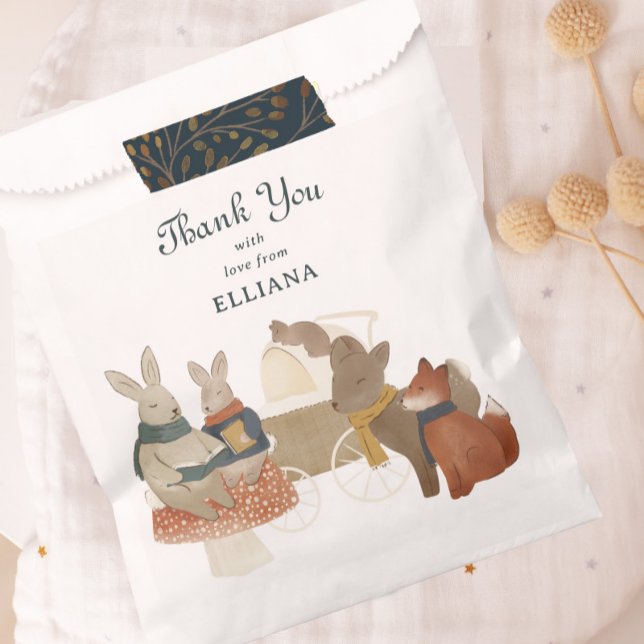 Sacolinha Chá de fraldas dos Amigos do Woodland Storybook (Criador carregado)