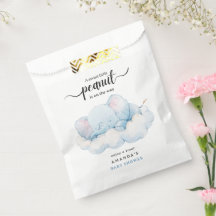 Chá de fraldas Elefante Dormindo, Chá de fraldas