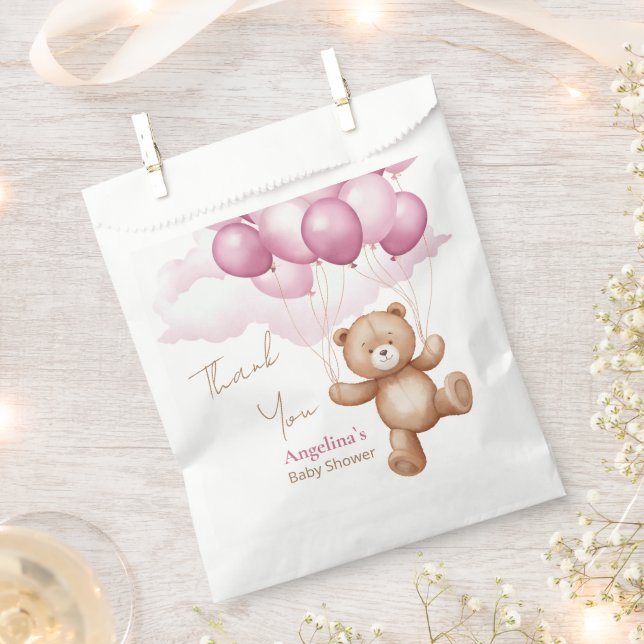 Sacolinha Chá de fraldas Favor Bolsas Obrigado (Cortado)