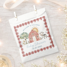 Sacolinha Chá de fraldas fazenda Obrigado