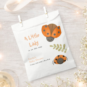 Sacolinha Chá de fraldas Ladybug da Floresta
