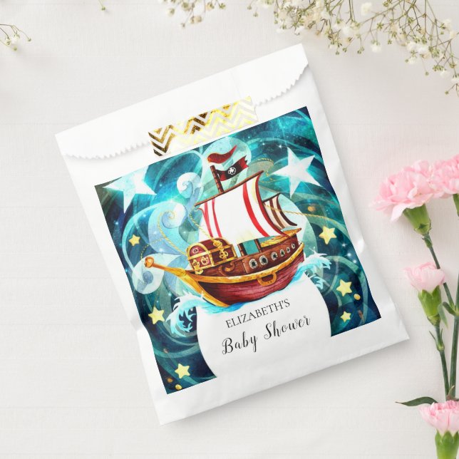 Sacolinha Chá de fraldas Mágico Pirata (Selado)