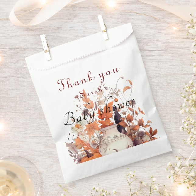 Sacolinha Chá de fraldas na moda (Cortado)