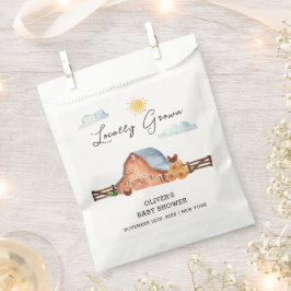 Sacolinha Chá de fraldas neutro da Fazenda com crescimento l