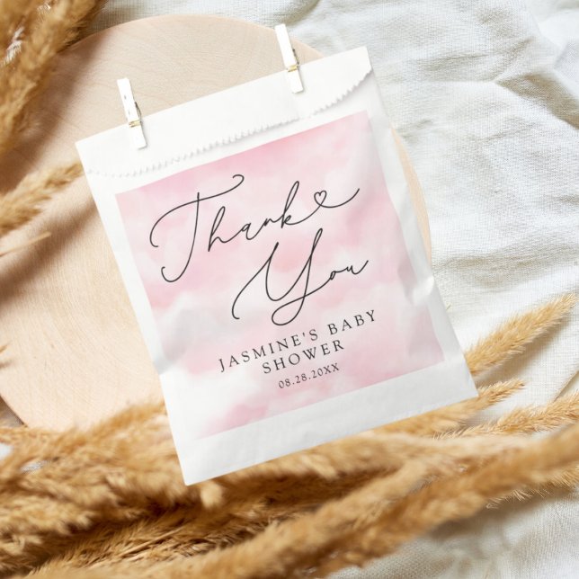 Sacolinha Chá de fraldas Nine da Nuvem Rosa (Criador carregado)