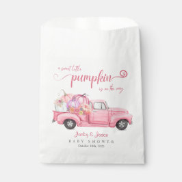 Sacolinha Chá de fraldas Rosa Pumpkin Doce