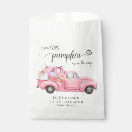 Sacolinha Chá de fraldas Rosa Pumpkin Doce