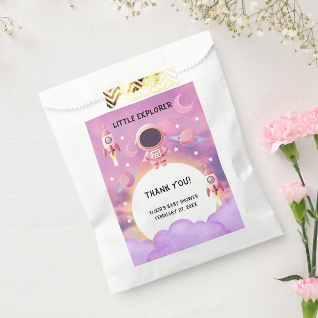 Sacolinha Chá de fraldas Roxo Moderno do Little Explorer (Selado)