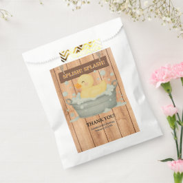 Sacolinha Chá de fraldas Russo de Borracha Ducky