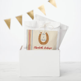 Sacolinha Chá de fraldas russo de ferradura ocidental