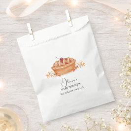 Sacolinha Chá de fraldas Rustic Little Cutie Pie Cherry Fall