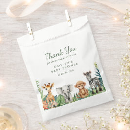 Sacolinha Chá de fraldas Safari Selvagem Um