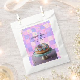 Sacolinha Chá de fraldas Verificado por aspersores de Rosqui