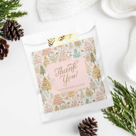 Sacolinha Chá de fraldas Wonderland de inverno