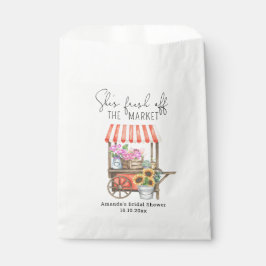 Sacolinha Chá de Noiva Carrinho de Flores