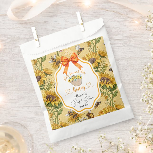 Sacolinha Chá de Noiva Dela Encontrou Seu Mel   (Cortado)