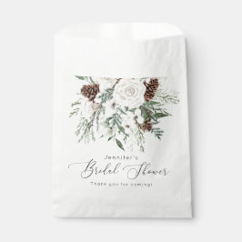 Sacolinha Chá de noiva elegante Evergreen