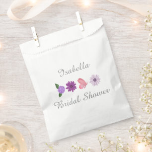 Sacolinha Chá de Noiva Floral Cosmos Personalizado