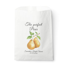 Chá de Noiva Floral de Pera Perfeita em Aquarela