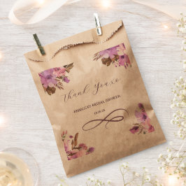 Sacolinha Chá de Noiva Floral Elegante