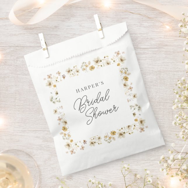 Sacolinha Chá de panela de flor selvagem (Cortado)