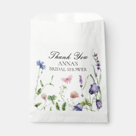 Sacolinha Chá de panela de Flores de Borboletas bonito