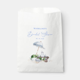 Sacolinha Chá de panela de Picnic de Praia Costeira Moderna